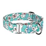 Bolognese, kék - Kutya Félfojtó Nyakörv - april & june