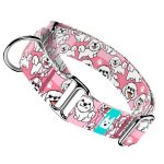 Bolognese, rózsaszín - Kutya Félfojtó Nyakörv - april & june