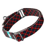Elegant Christmas Tartan - Martingale Dog collar - april & june