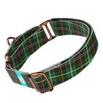 Klasszikus Zöld Kockás - Kutya Félfojtó Nyakörv - april & june