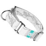 Fehér márvány - Kutya Félfojtó Nyakörv - april & june