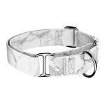 Fehér márvány - Kutya Félfojtó Nyakörv - april & june