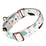 Pasztell terrazzo - Kutya Félfojtó Nyakörv - april & june