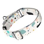 Pasztell terrazzo - Kutya Félfojtó Nyakörv - april & june