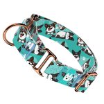 Cardigan Welsh Corgi, kék - Kutya Félfojtó Nyakörv - april & june