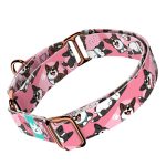 Cardigan Welsh Corgi, rózsaszín - Kutya Félfojtó Nyakörv - april & june