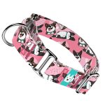 Cardigan Welsh Corgi, rózsaszín - Kutya Félfojtó Nyakörv - april & june