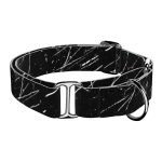 Fekete márvány - Kutya Félfojtó Nyakörv - april & june