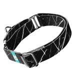 Fekete márvány - Kutya Félfojtó Nyakörv - april & june