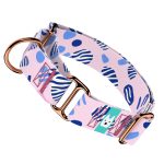 Rózsaszín és kék kavicsok - Kutya Félfojtó Nyakörv - april & june