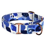 Kék - Kutya Félfojtó Nyakörv - april & june