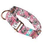 Pumi, rózsaszín - Kutya Félfojtó Nyakörv - april & june