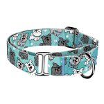 Pumi, kék - Kutya Félfojtó Nyakörv - april & june