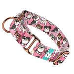 Ausztrál juhász, rózsaszín - Kutya Félfojtó Nyakörv - april & june