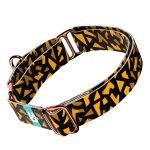 Sárga és fekete - Kutya Félfojtó Nyakörv - april & june