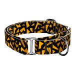 Sárga és fekete - Kutya Félfojtó Nyakörv - april & june