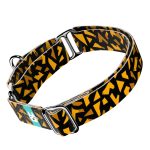 Sárga és fekete - Kutya Félfojtó Nyakörv - april & june