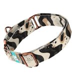 Bézs és fekete - Kutya Félfojtó Nyakörv - april & june