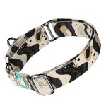 Bézs és fekete - Kutya Félfojtó Nyakörv - april & june