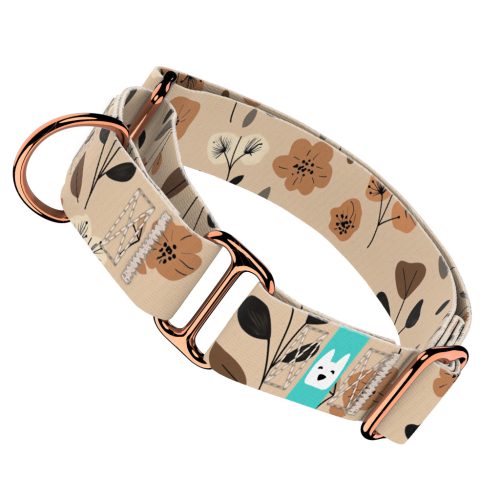 Pasztell virágok - Kutya Félfojtó Nyakörv - april & june