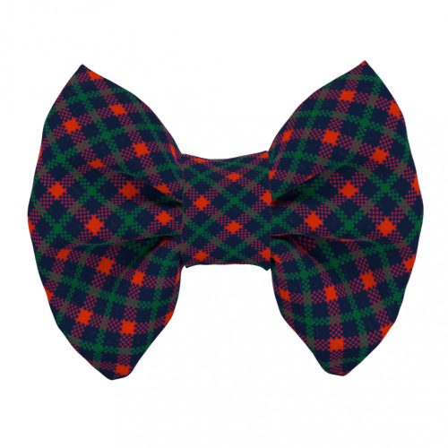 Elegáns Karácsony - Kutya csokornyakkendő - Elegant Christmas Tartan - april & june