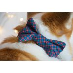 Elegáns Karácsony - Kutya csokornyakkendő - Elegant Christmas Tartan - april & june