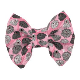   Puli, rózsaszín - Kutya csokornyakkendő - pink - april & june