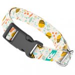 Méhecske mintás - Kutya Nyakörv - april & june