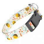 Méhecske mintás - Kutya Nyakörv - april & june