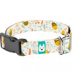 Méhecske mintás - Kutya Nyakörv - april & june