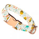 Méhecske mintás - Kutya Nyakörv - april & june