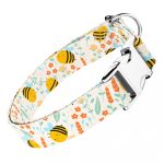 Méhecske mintás - Kutya Nyakörv - april & june