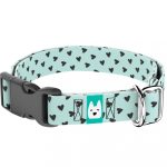 Szivecskés, kék - Kutya Nyakörv - april & june