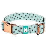 Szivecskés, kék - Kutya Nyakörv - april & june