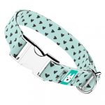 Szivecskés, kék - Kutya Nyakörv - april & june