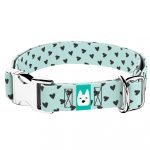 Szivecskés, kék - Kutya Nyakörv - april & june