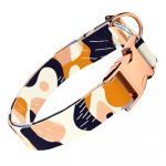 Bézs és Kék Kamuflázs - Kutya Nyakörv - april & june