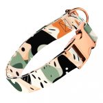 Pasztell, Oliva, Rózsaszín Kamuflázs - Kutya Nyakörv - april & june