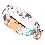 Virág mintás - Kutya Nyakörv - april & june