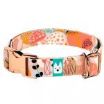 Pasztell Erdei Kavalkád - Kutya Nyakörv - april & june