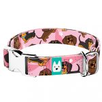 Tacskó, rózsaszín - Kutya Nyakörv - april & june