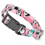 Husky, rózsaszín - Kutya Nyakörv - april & june