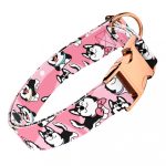 Husky, rózsaszín - Kutya Nyakörv - april & june