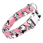 Husky, rózsaszín - Kutya Nyakörv - april & june