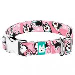 Husky, rózsaszín - Kutya Nyakörv - april & june