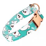 Szamojéd, kék - Kutya Nyakörv - april & june