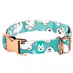 Szamojéd, kék - Kutya Nyakörv - april & june