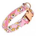 Shiba Inu, Rózsaszín - Kutya Nyakörv - april & june