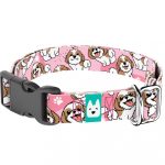 Si-cu, rózsaszín - Kutya Nyakörv - april & june