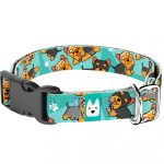 Yorkie, kék - Kutya Nyakörv - april & june